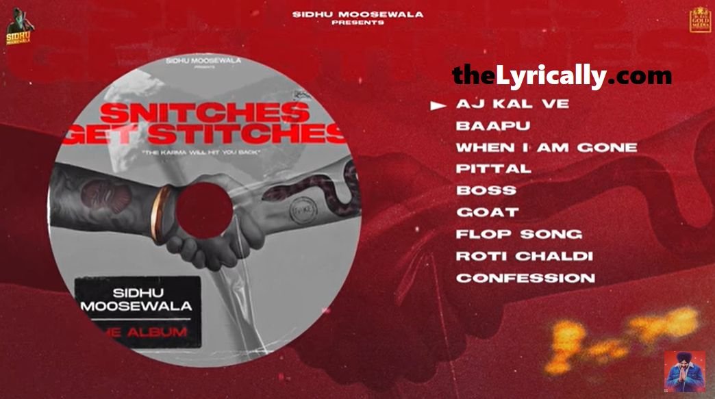Sidhu Moose Wala Dropped "Snitches Get Stitches" theLyrically News